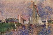 Pierre-Auguste Renoir Regatta bei Argenteuil oil painting reproduction